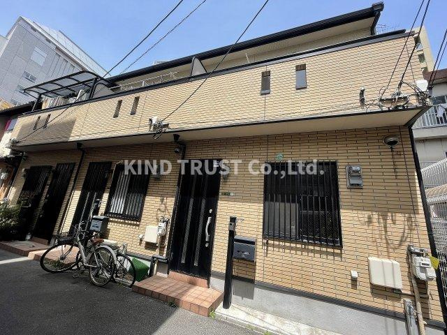 大阪市北区天神橋６丁目の一戸建ての外観|外観は落ち着いています