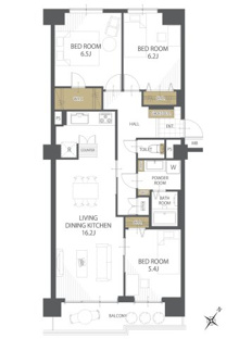 【間取り】京成サンコーポ稲毛壱号棟 