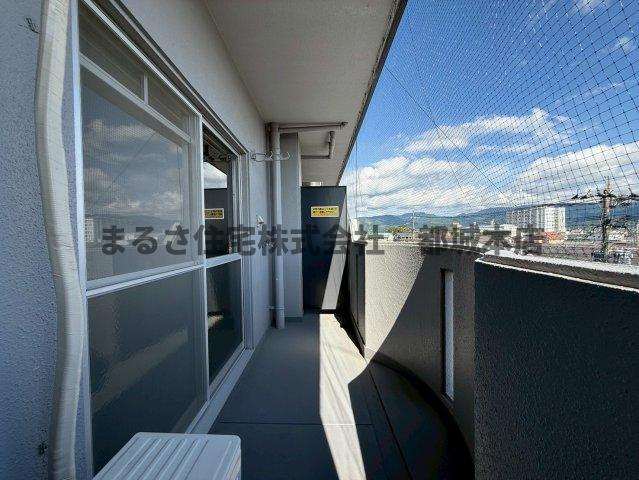 プリンセスマンションのバルコニー