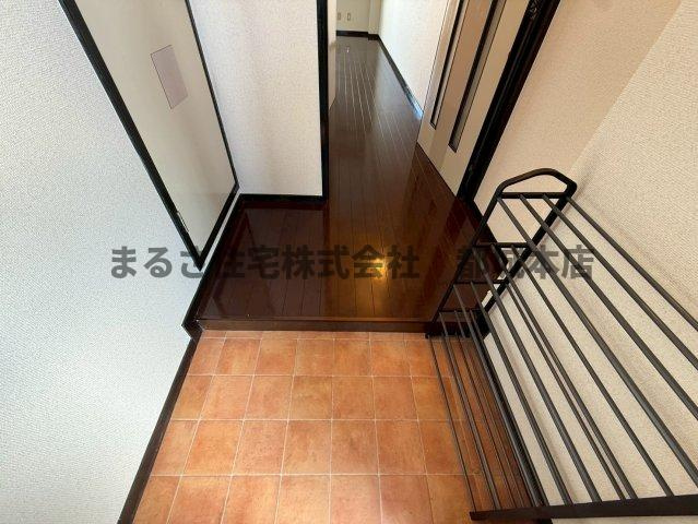 プリンセスマンションの玄関