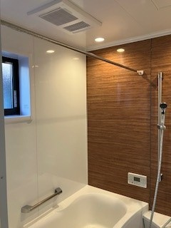 小牧市小木５丁目　中古住宅の浴室|日々の疲れを癒すお風呂付です