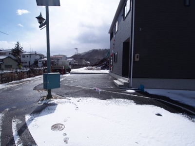 【駐車場】 | Cradle garden　川俣町第１　４号棟