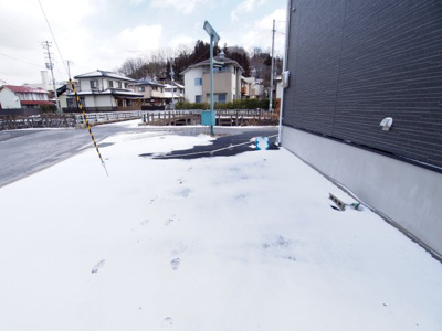 【駐車場】 | Cradle garden　川俣町第１　４号棟