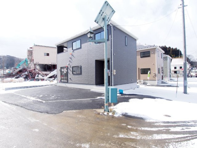 【外観】 | Cradle garden　川俣町第１　４号棟