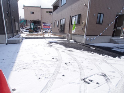 【駐車場】 | Cradle garden　川俣町第１　３号棟