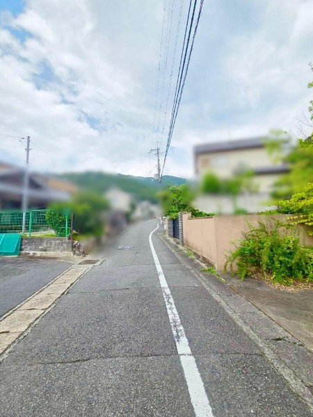 伏見区醍醐赤間南裏町の前面道路含む現地写真