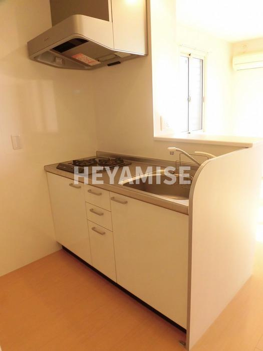 ポポラート木場のキッチン|※室内画像は別号室のもの。