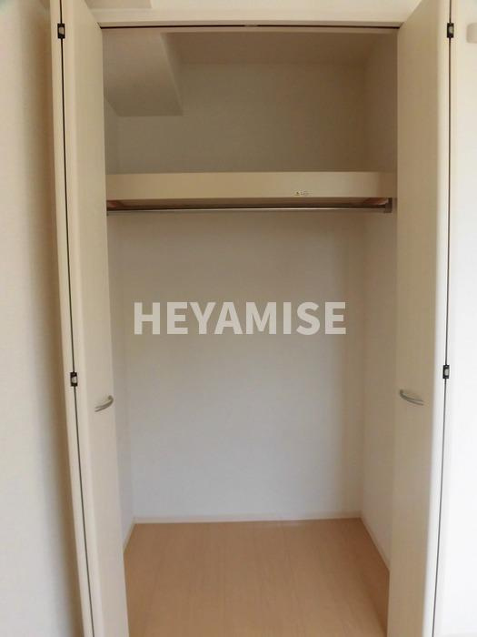 ポポラート木場の収納|※室内画像は別号室のもの。