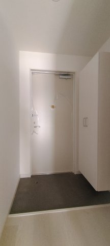 ソリティア茨木の玄関