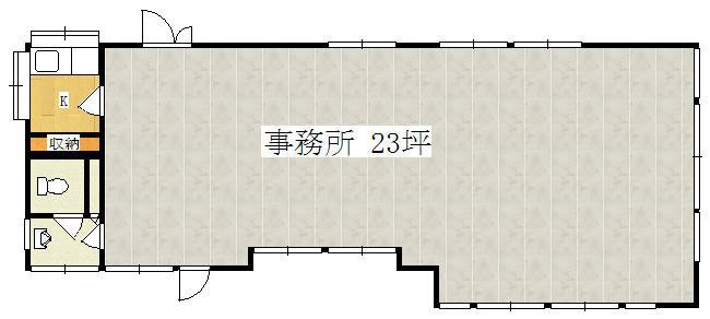 百名ビルの間取り