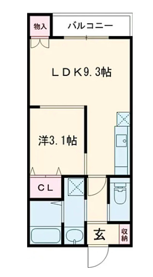 リベルタ基山【キャッシュバック対象物件】の間取り