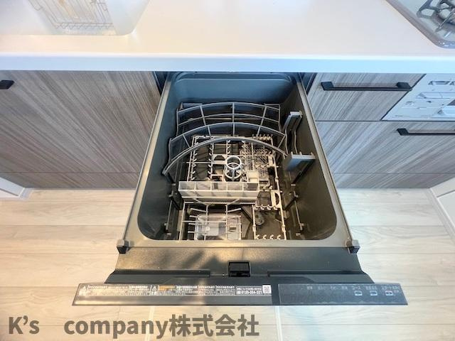 ◎高座郡寒川町中瀬　新築戸建のキッチン|食器洗い乾燥機付きで家事の時短に役立ちます◇