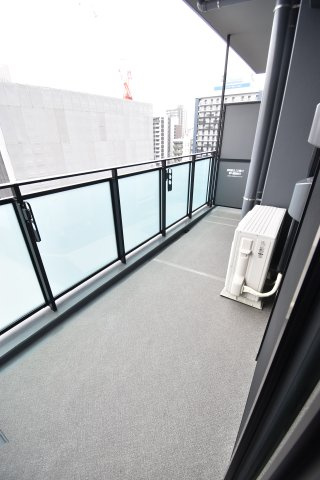 シエリアタワー大阪堀江のバルコニー