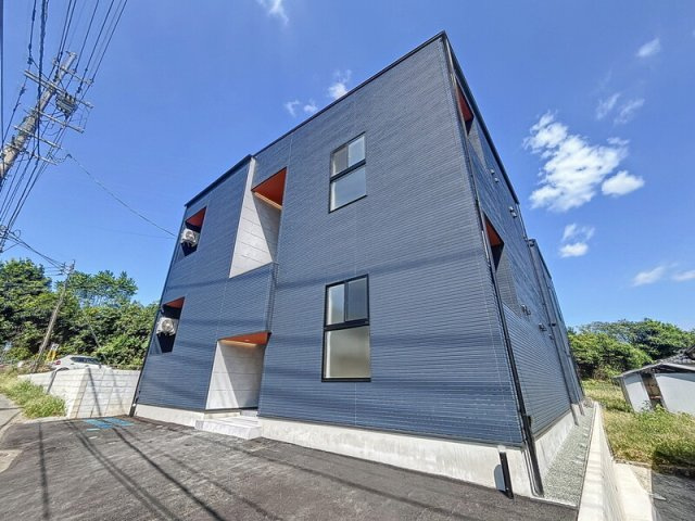 合志市須屋のアパートの外観