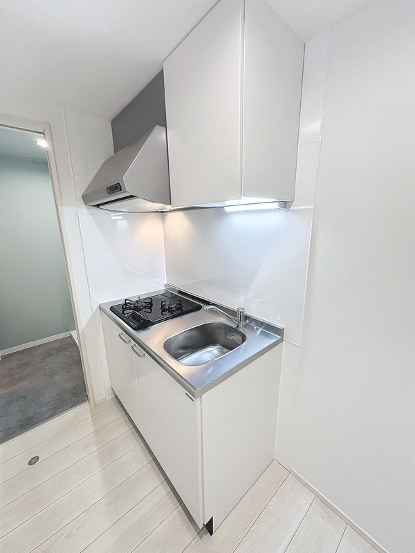 合志市須屋のアパートのキッチン