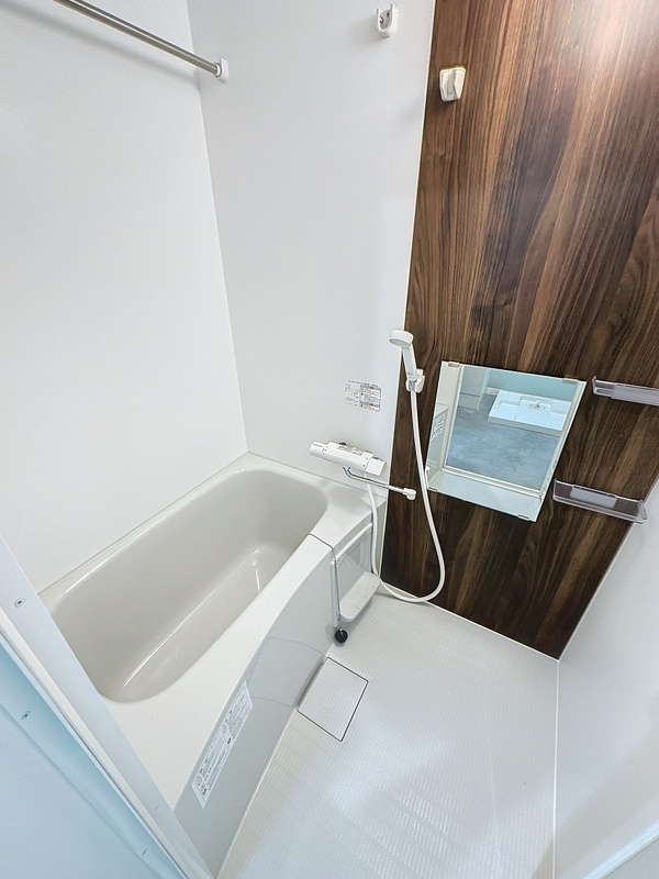 合志市須屋のアパートの浴室