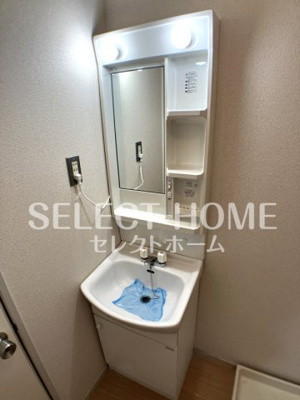 【独立洗面台】 | ハイツエクセル | 独立洗面台、朝の身支度には欠かせません