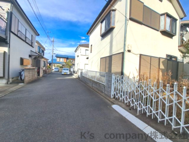 高座郡寒川町中瀬　建築条件無し　売地の前面道路含む現地写真|2025.2.20撮影☆