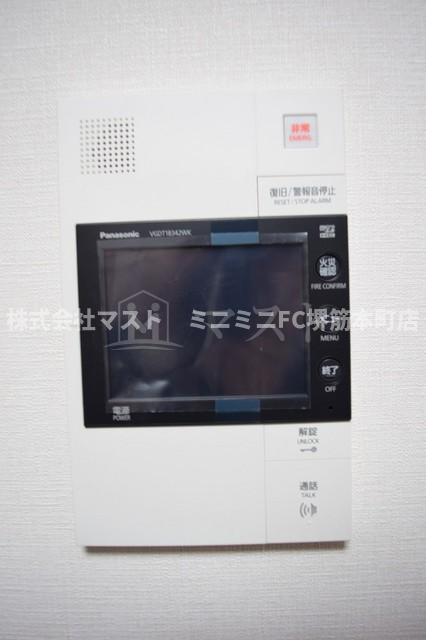大阪市中央区淡路町２丁目の賃貸マンションのセキュリティ