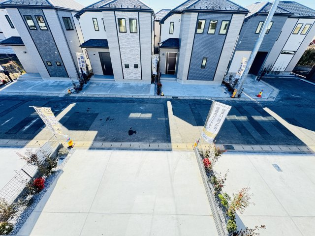 松戸市五香２丁目新築戸建（五香39・40期）の展望|バルコニーより道路側眺望