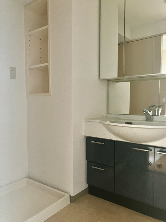 アイディーコート本厚木参番館の洗面所