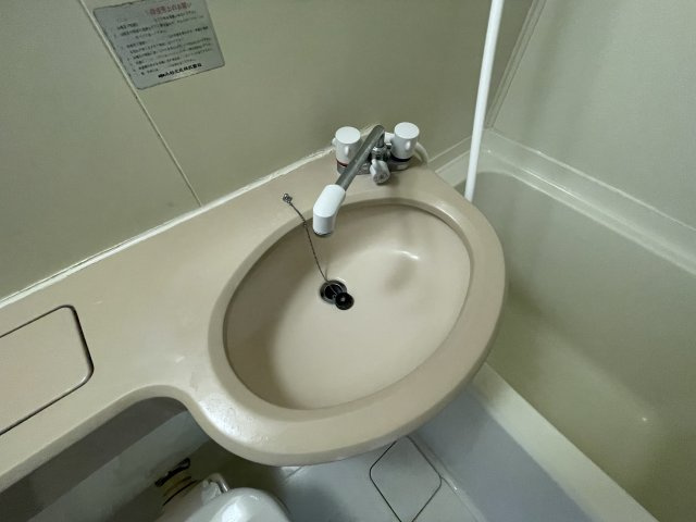 久留米駅前スカイマンションの洗面所