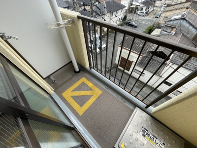 【バルコニー】 | 久留米駅前スカイマンション