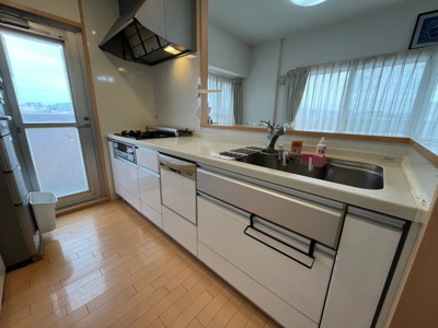 【キッチン】 | ヴェルディ舟入通り | キッチン勝手口有り