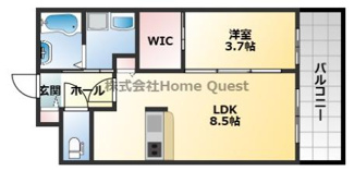【間取り】 | プレサンスNEO長堂アウローラ