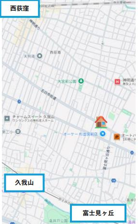 【地図】 | S-RESIDENCE富士見ヶ丘afford