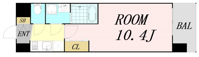 THE MUSIC COURT  仲介手数料無料の間取り