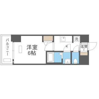 【間取り】 | プレサンス四天王寺前夕陽ケ丘ヴィリード