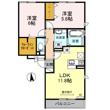 【間取り】 | コンフォールミタニ