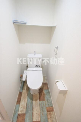 【トイレ】 | キャリコ大森 | 落ち着いた色調のトイレです