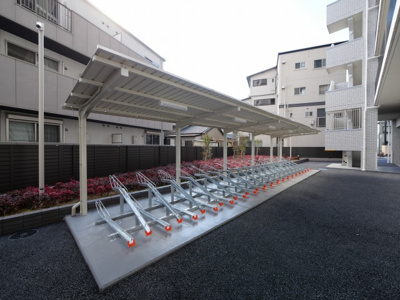 【その他共用部分】 | プレジオ三国ASIAN | 駐輪場です