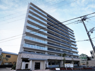 【外観】 | プレジオ三国ASIAN | おしゃれな外観です