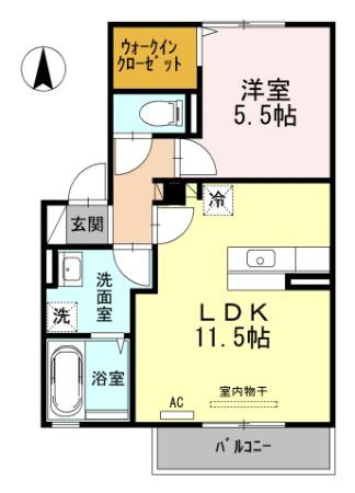 【間取り】 | ディアコートN