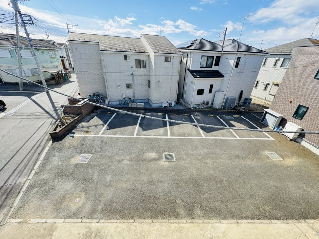 松戸市五香西３丁目新築戸建【松飛台小学校：5分】の展望|バルコニーより南側眺望