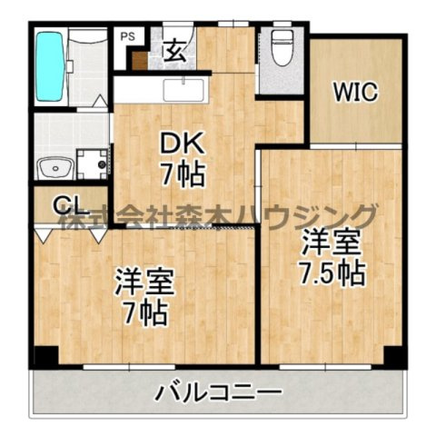 【間取り】 | 　ロイヤルハイツ三喜