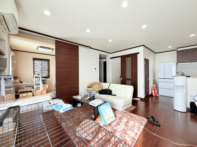 【セキスイハイム施工】水戸市酒門町オール電化住宅の居間・リビング