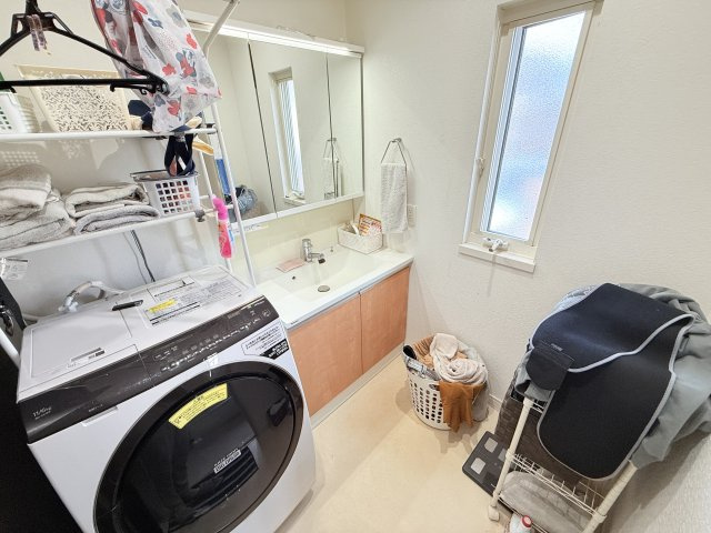 【セキスイハイム施工】水戸市酒門町オール電化住宅の独立洗面台