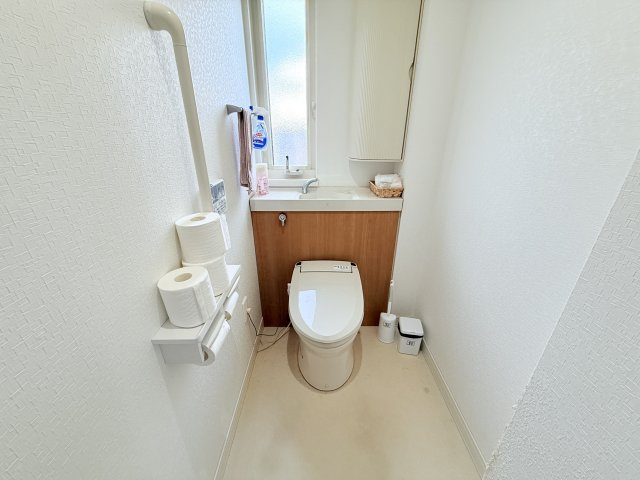 【セキスイハイム施工】水戸市酒門町オール電化住宅のトイレ