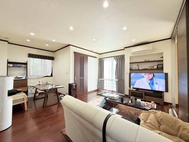 【セキスイハイム施工】水戸市酒門町オール電化住宅の居間・リビング