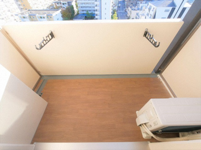 【バルコニー】 | エグゼ天神橋 | お洗濯にも便利なバルコニー付き