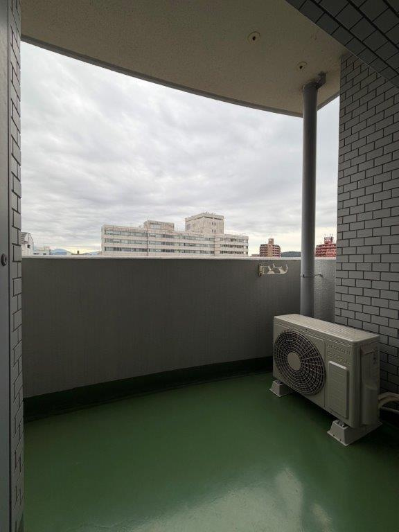 ライオンズマンション盛岡内丸のバルコニー