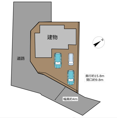 【区画図】 | 三城町 3LDK　リフォーム　中古住宅