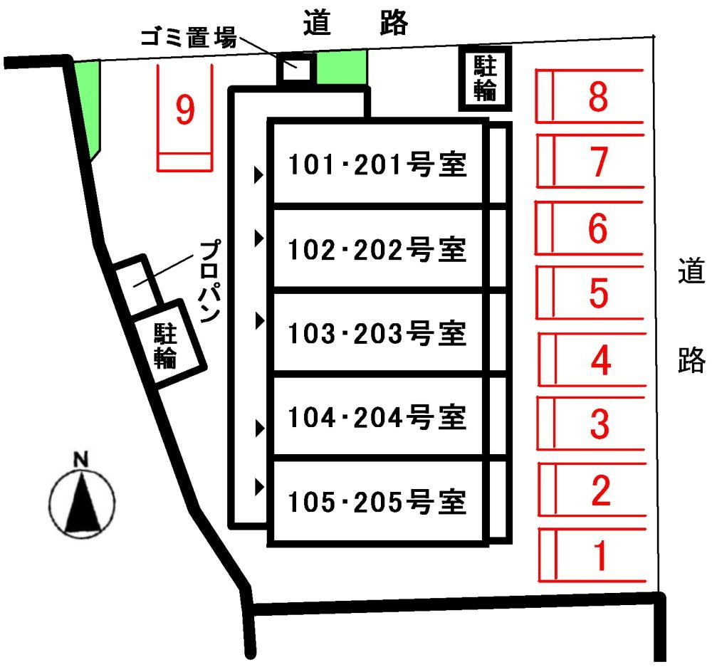 桜の駐車場|駐車場