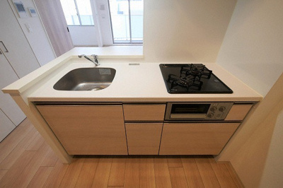【キッチン】 | アーバネックス同心 | コンパクトなキッチンで掃除もラクラク