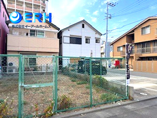 【外観】 | 浜中町１丁目売土地 | 前道も広くゆったりした戸建の設計が可能です。