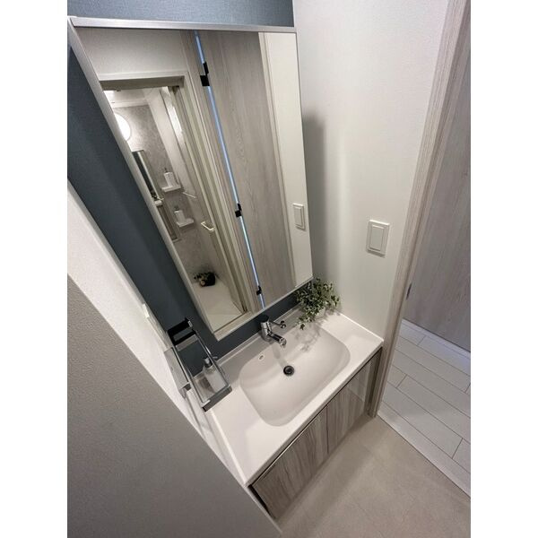 ルネフラッツ黒川Ⅱ　名古屋市賃貸　仲介手数料無料の洗面所